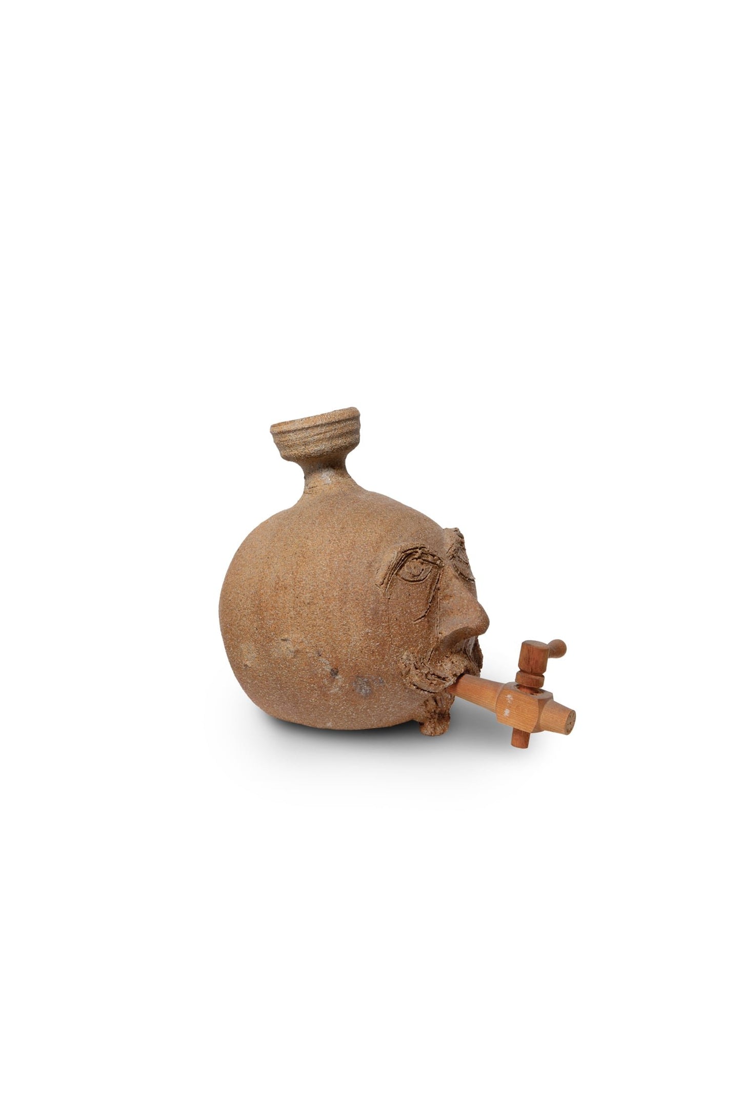 Vintage Ceramic Face Water Dispenser