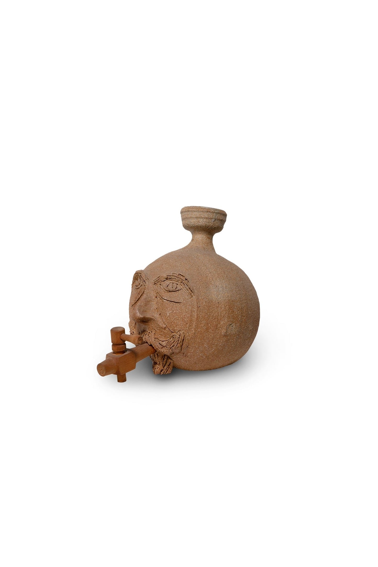 Vintage Ceramic Face Water Dispenser