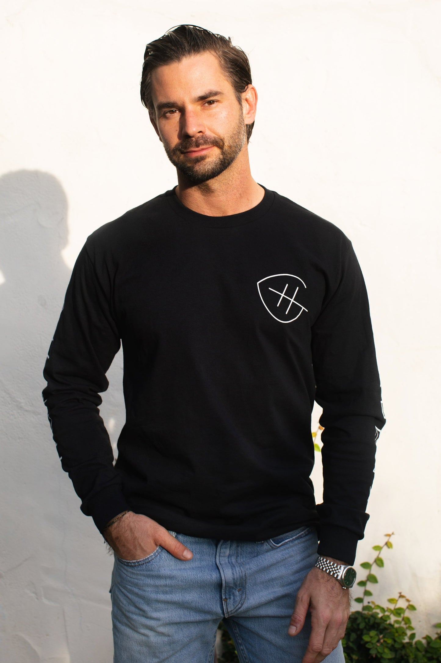 Hommes + Gardens Black Long Sleeve