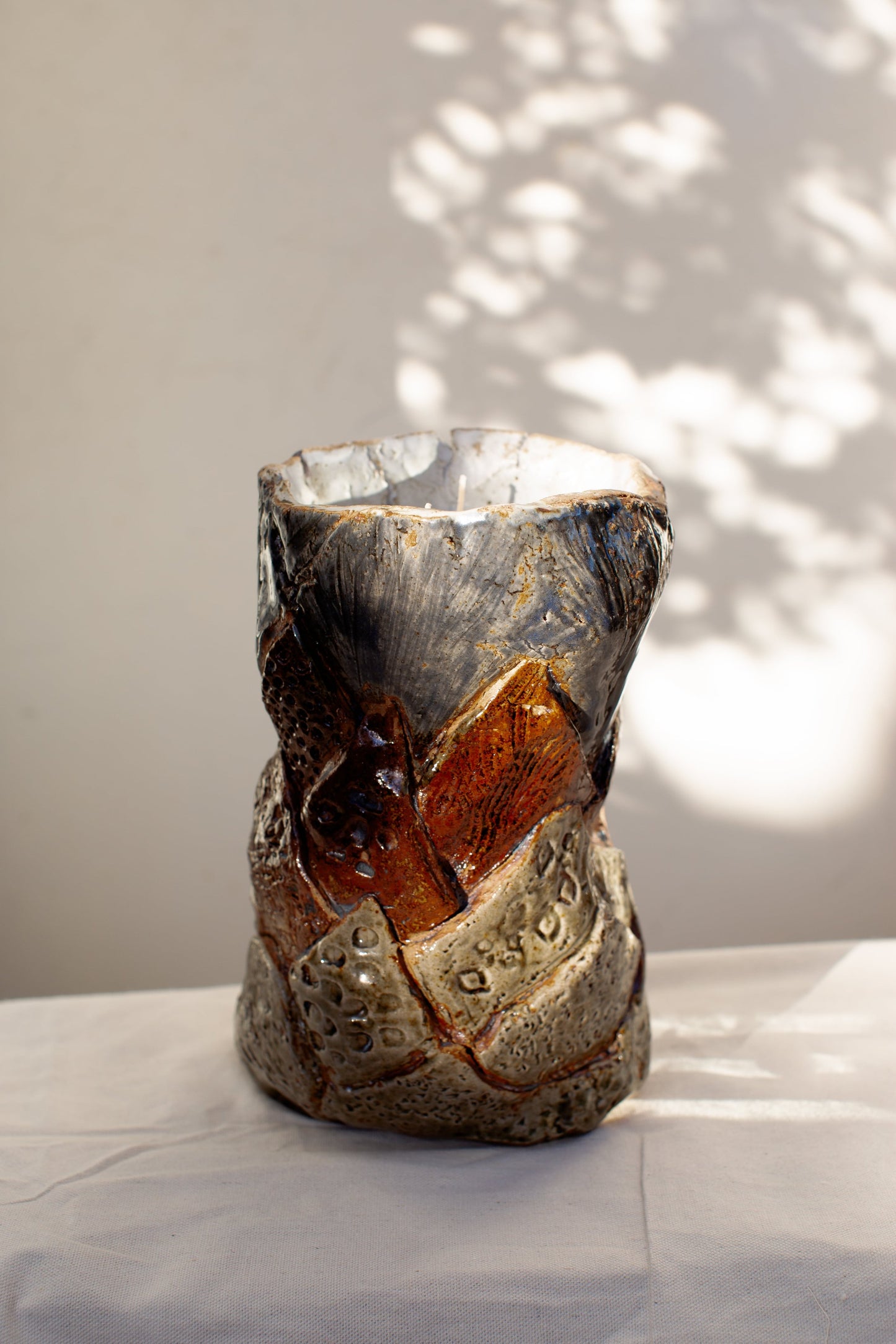 Vintage Handmade Ceramic Lidded Jar | H&G x Western Disco