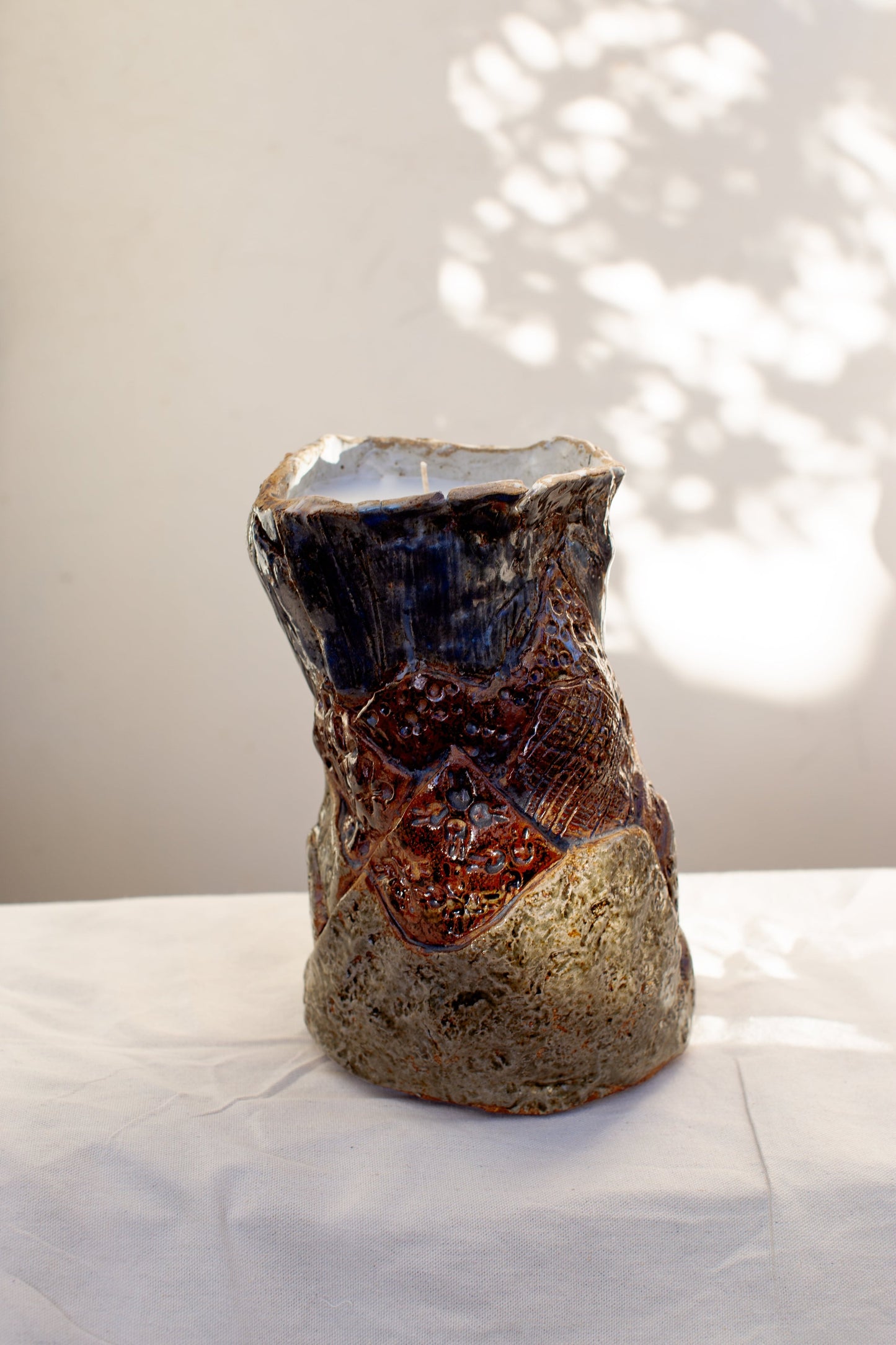 Vintage Handmade Ceramic Lidded Jar | H&G x Western Disco