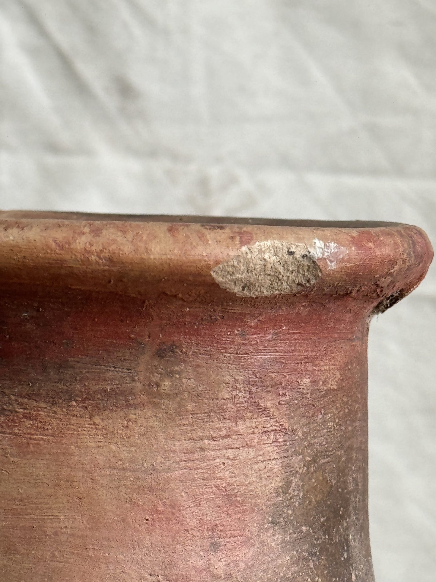 Mid Century Sun and Moon Ceramic Vase