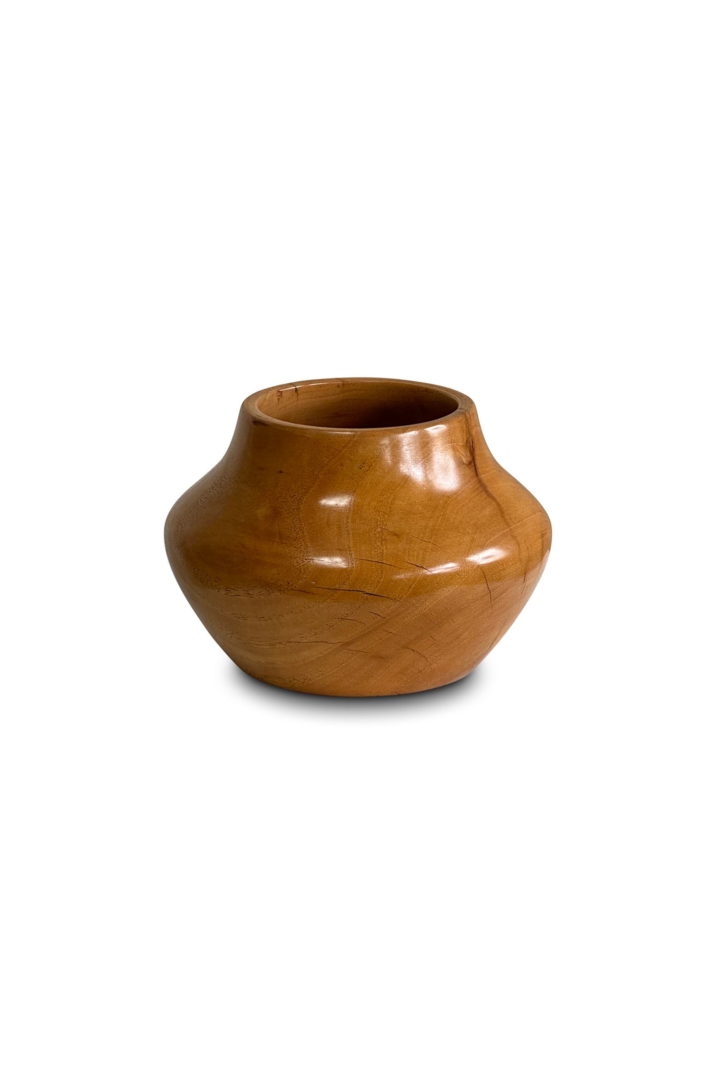 Hand Carved Wooden Bowl signed Anthony Ruiz