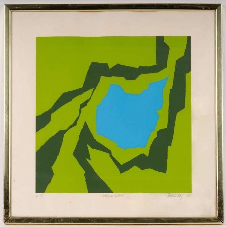 "Thomas's Esteem" - Limited Edition Silkscreen by Thomas Lahy