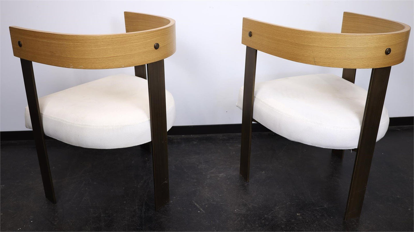 Set of four Mid-Century Modern/Art Deco Style Dining Chairs