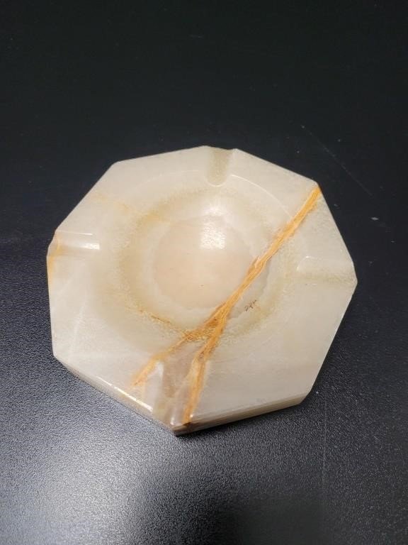Alabaster Ashtray vintage