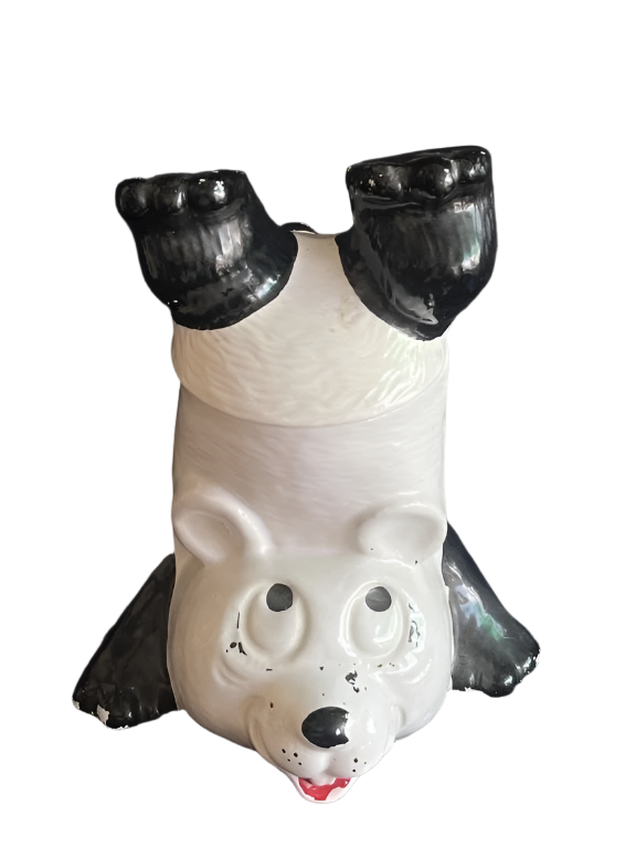 Vintage McCoy Pottery Panda Cookie Jar