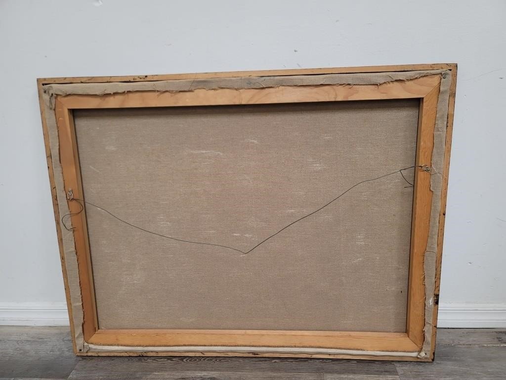 Oil painting on canvas unsigned, believed to be Constantine Cherkas