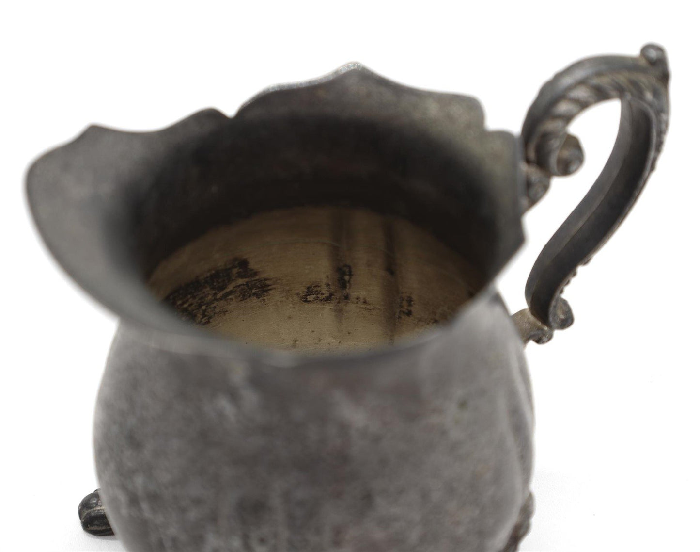 Silver Plated Footed Creamer Pitcher