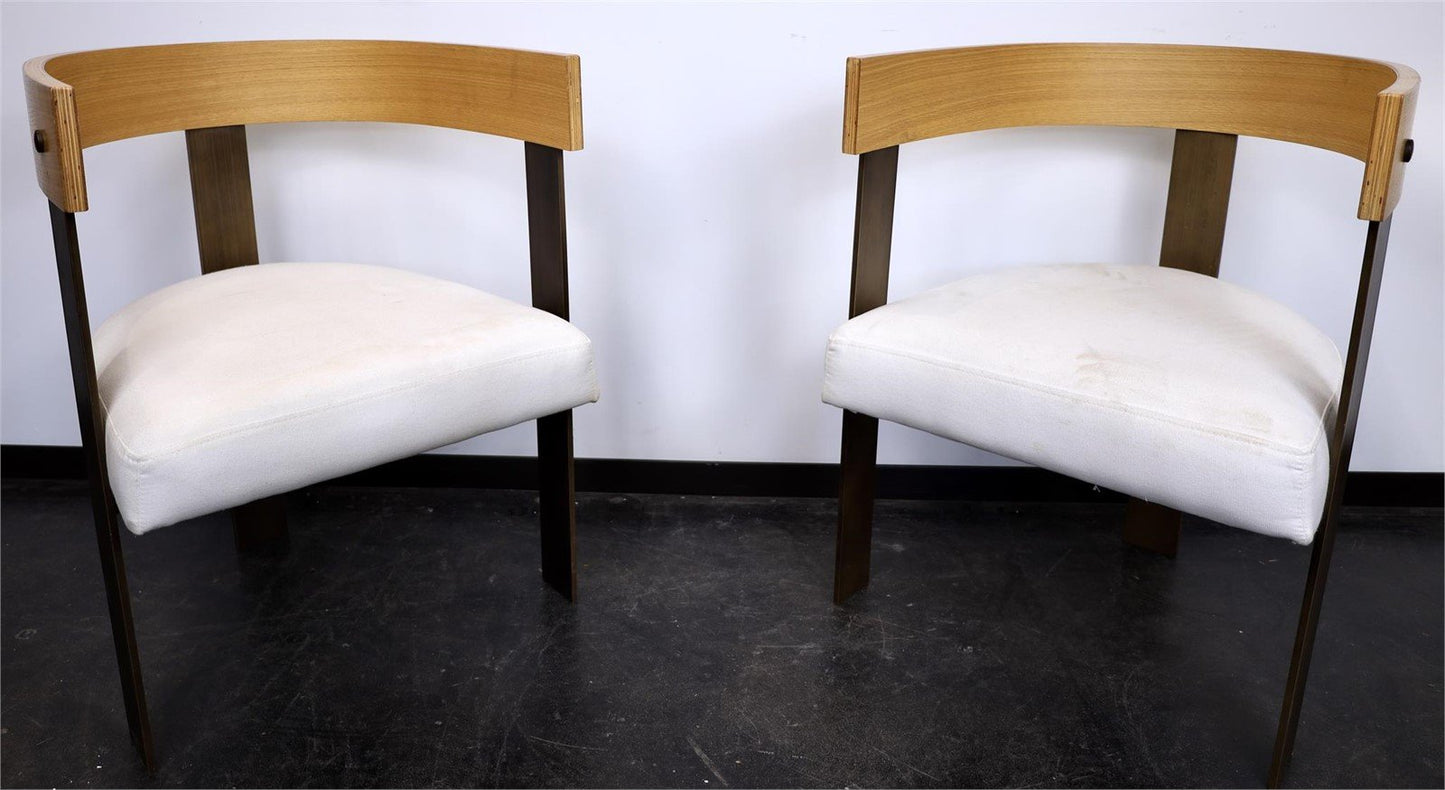 Set of four Mid-Century Modern/Art Deco Style Dining Chairs