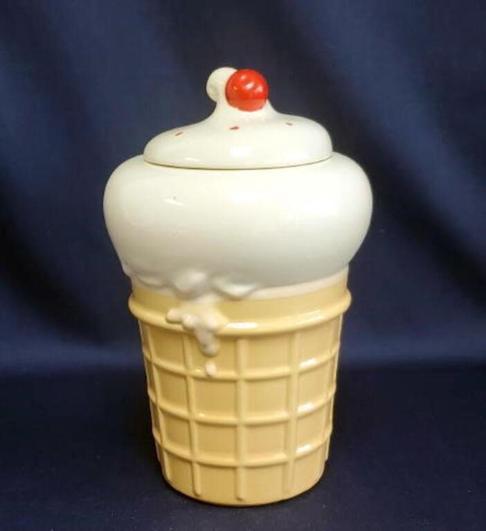 Vintage McCoy Ice Cream Cone Cookie Jar