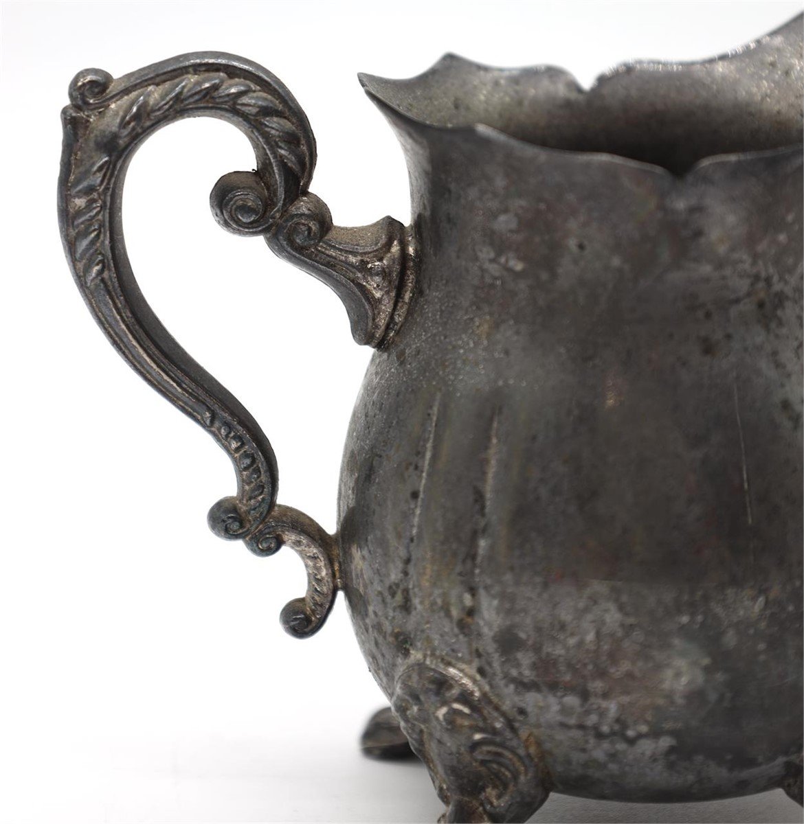 Silver Plated Footed Creamer Pitcher
