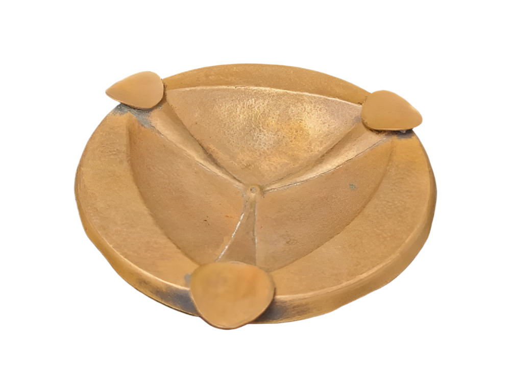 Art Deco Copper Ashtray