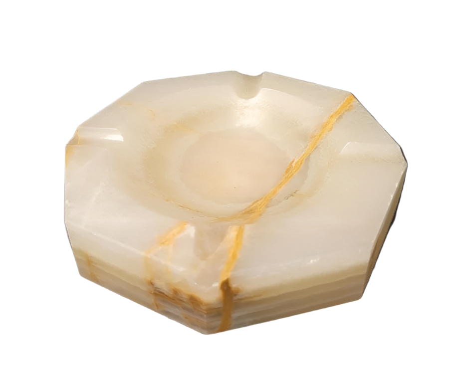 Alabaster Ashtray vintage