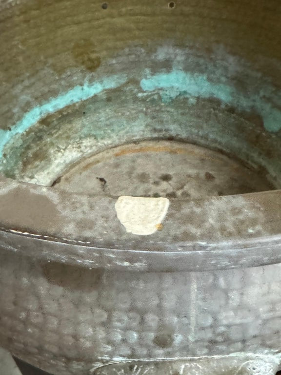 19TH CENTURY CHINESE BRASS PLANTER POT