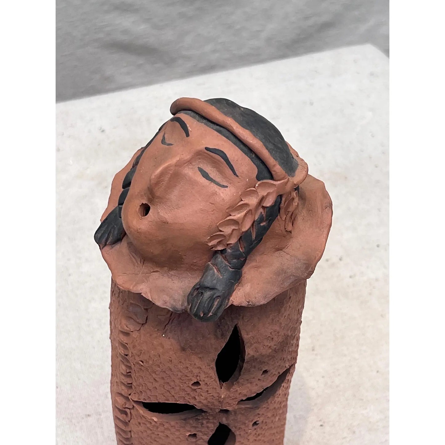 Native American Singing Indian Incense Smoker And/Or Tealight