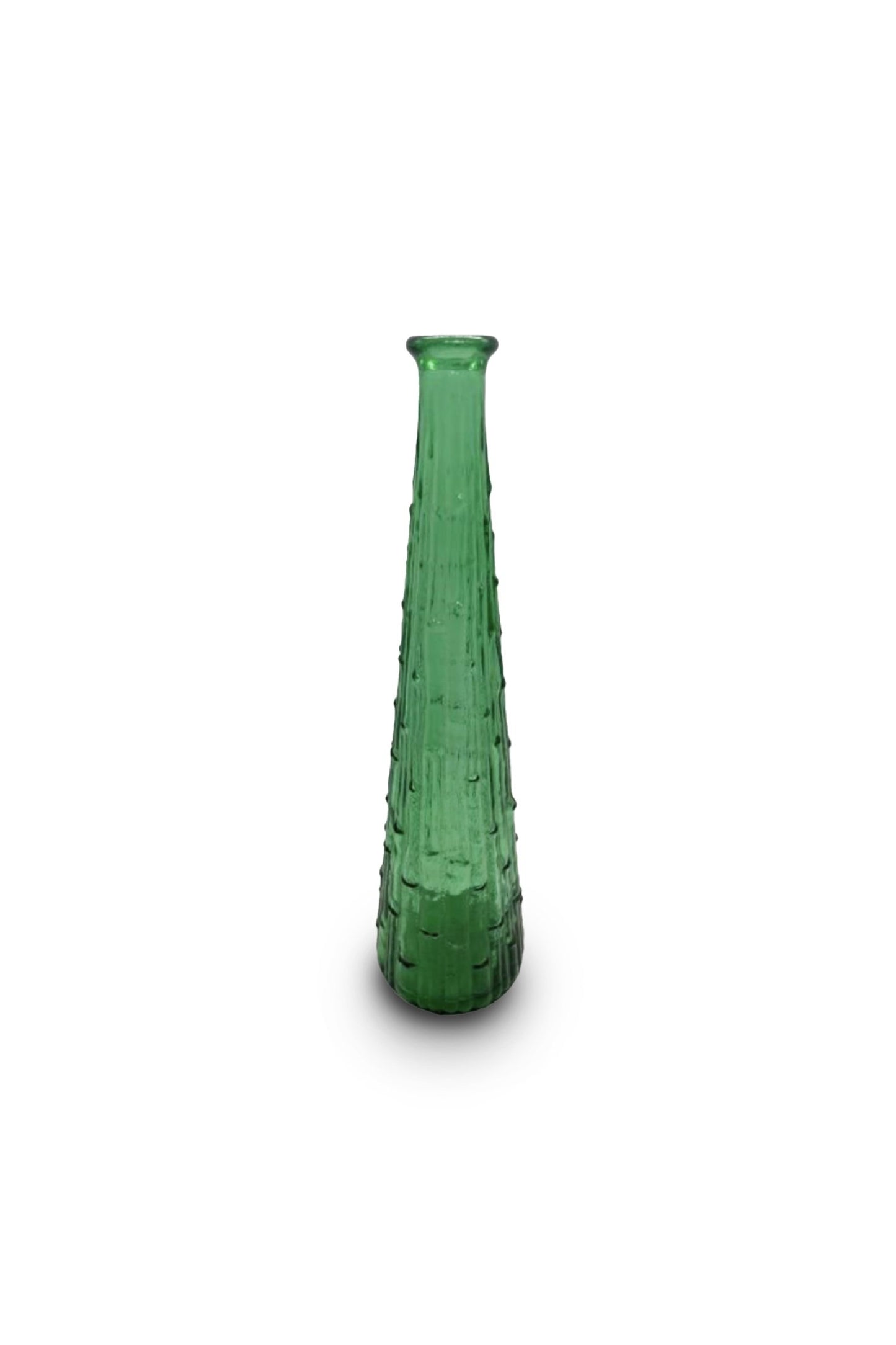 Mid-Century Empoli Green Genie Bottle Decanter Vase – Italy