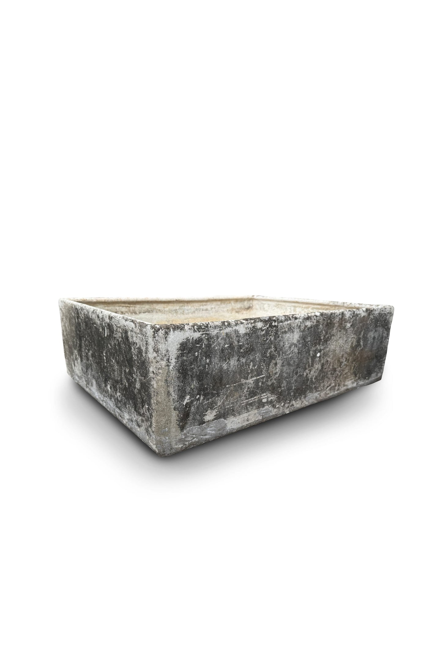 Mid-century Rare Square Planter by Swiss Architect Willy Guhl for Eternit (1960s)