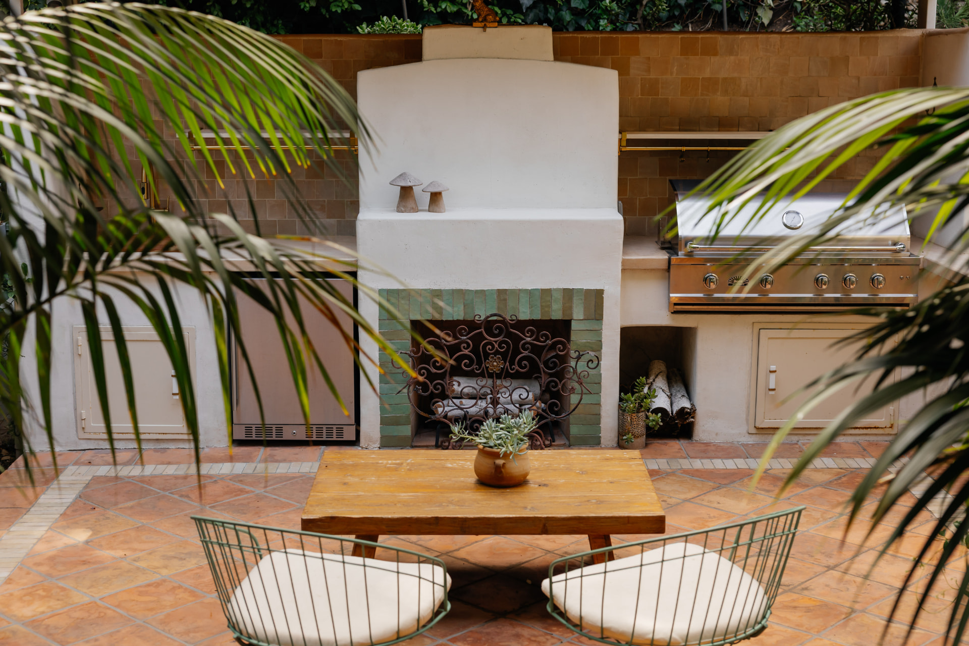 Queens garden, Los Angeles landscape design by Hommes + Gardens, view 3