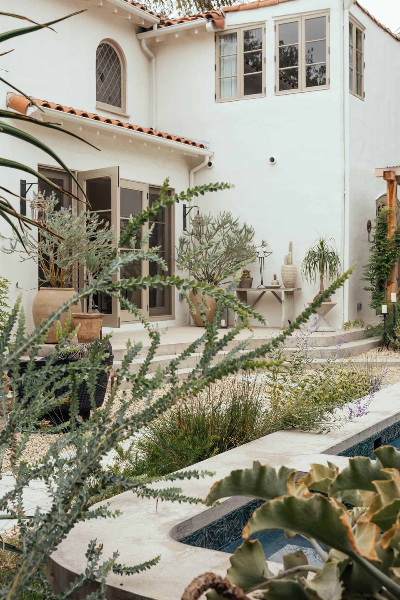 Outpost garden, Los Angeles landscape design by Hommes + Gardens, view 4