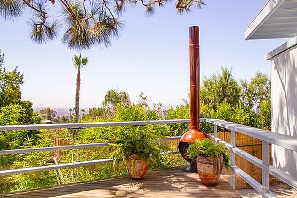 Holly Oak garden, Los Angeles landscape design by Hommes + Gardens, view 1
