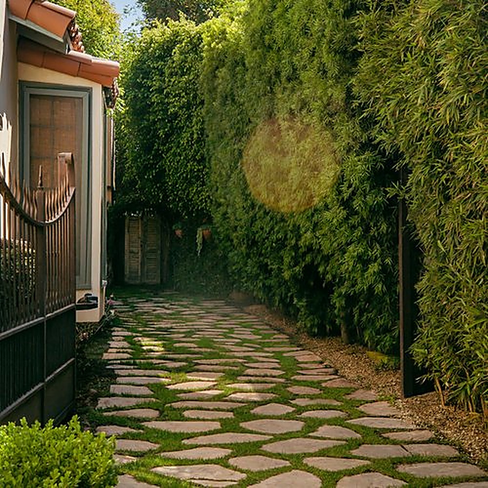 Miami Way garden, Los Angeles landscape design by Hommes + Gardens, view 4