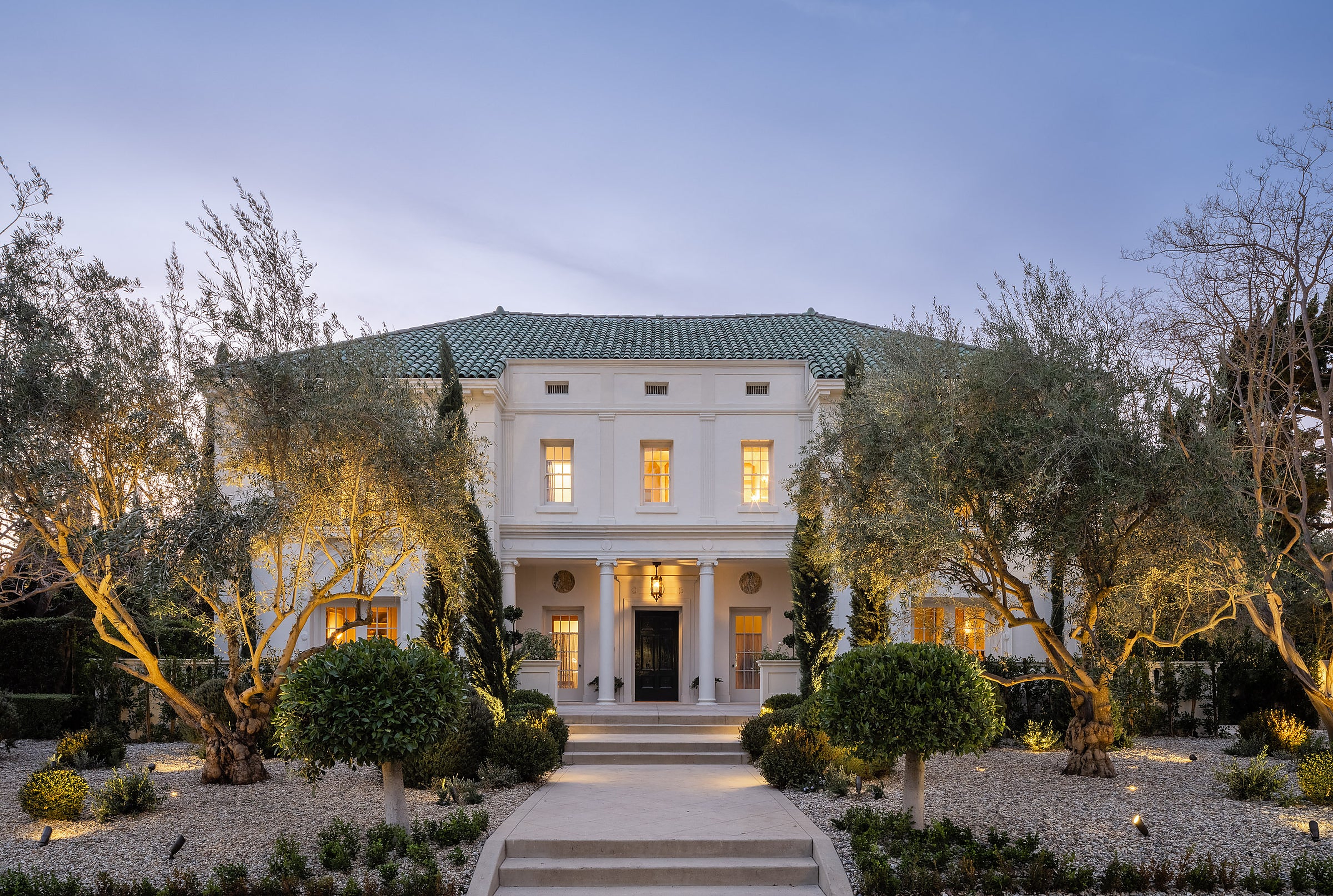 Villa Vendome garden, Los Angeles landscape design by Hommes + Gardens, view 2