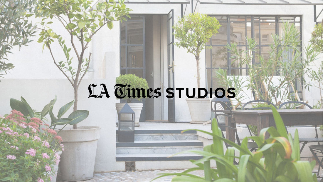 Michael O’Brien in the Los Angeles Times: How Sculptural Containers Can Transform Your Outdoor Space