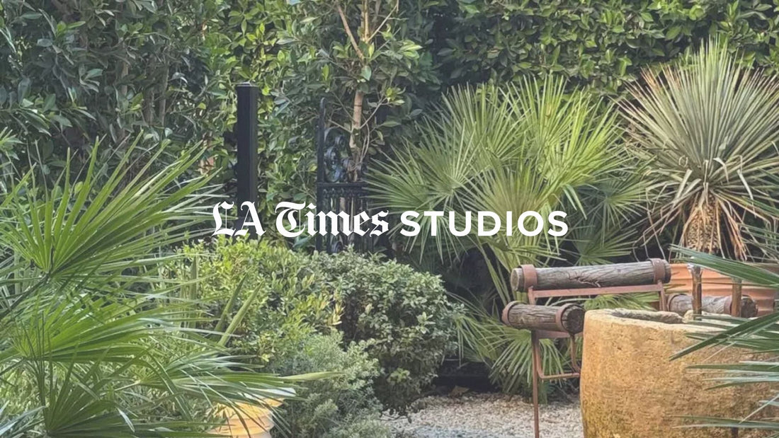 Hommes + Gardens Featured in Los Angeles Times Studio: 2025 Water Feature Trends