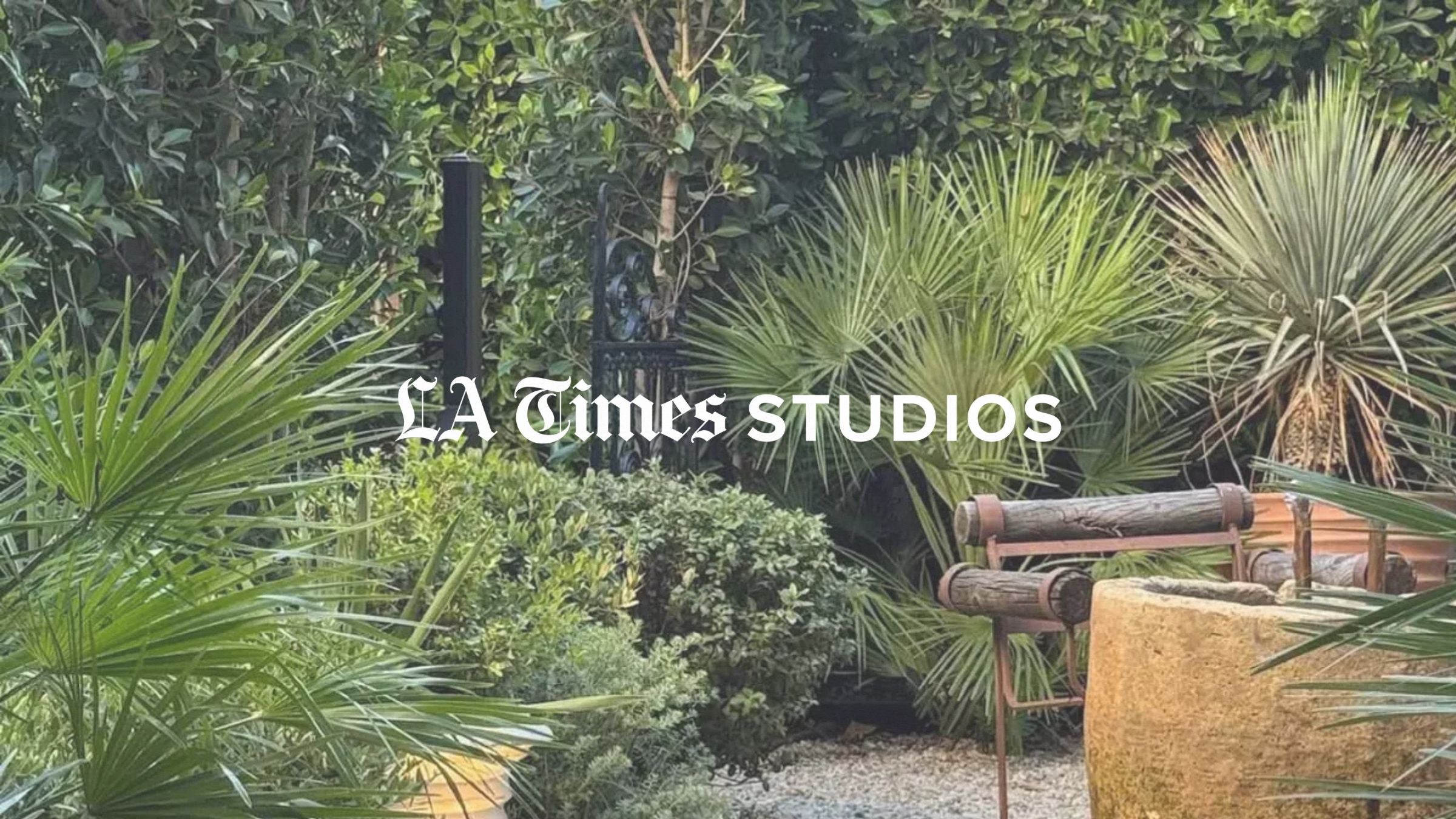 Hommes + Gardens Featured in Los Angeles Times Studio: 2025 Water Feature Trends