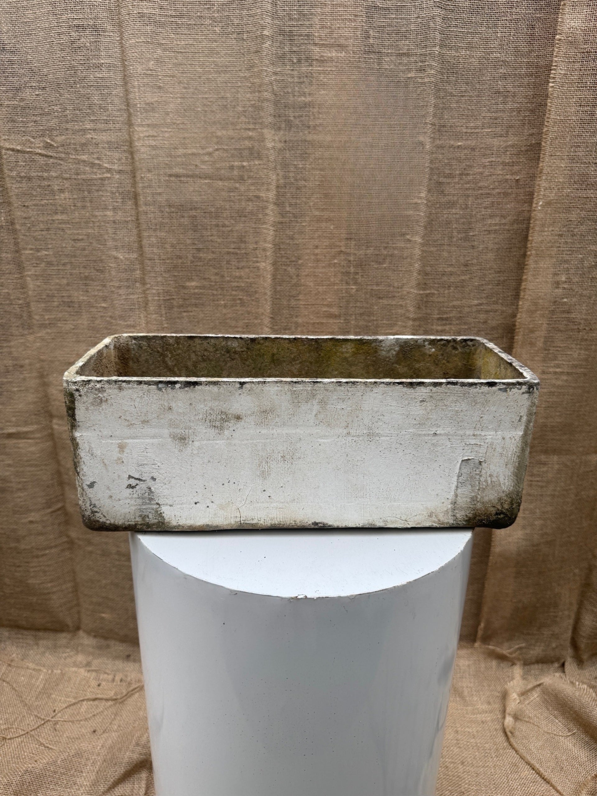 Willy Guhl Mid-20th Century Rectangular Eternit Cement Box Planter