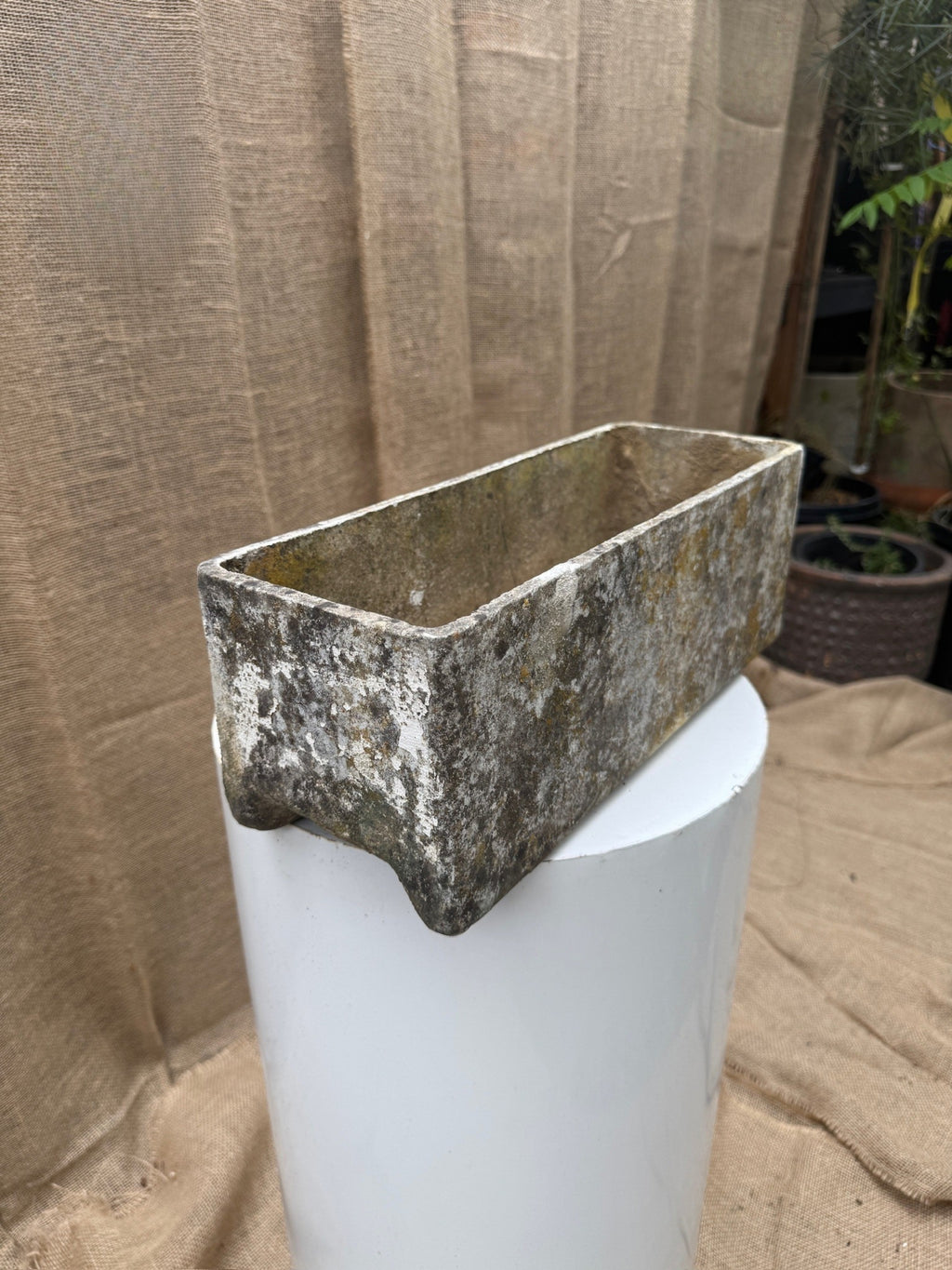 Willy Guhl Mid-20th Century Rectangular Eternit Cement Box Planter