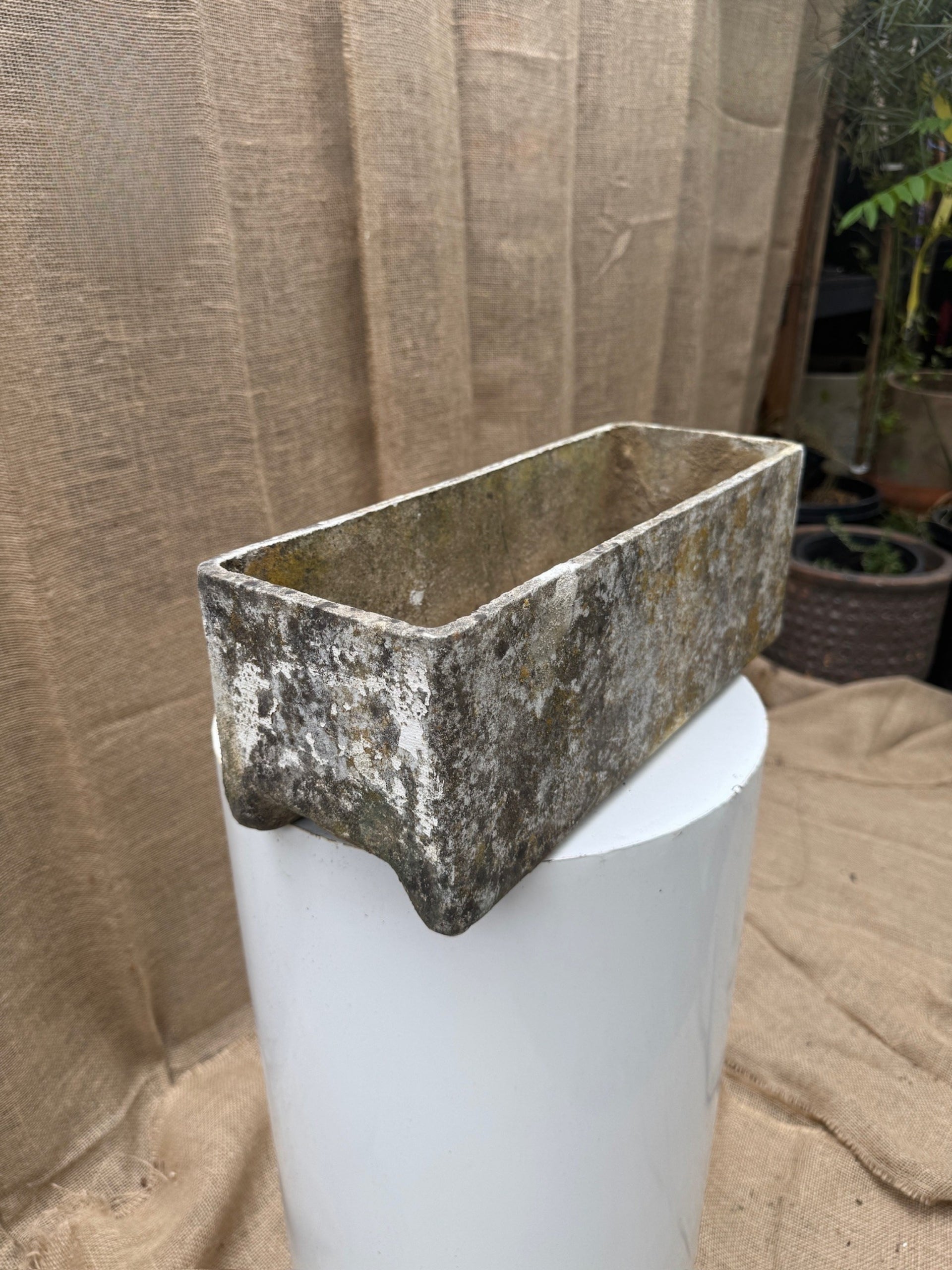 Willy Guhl Mid-20th Century Rectangular Eternit Cement Box Planter