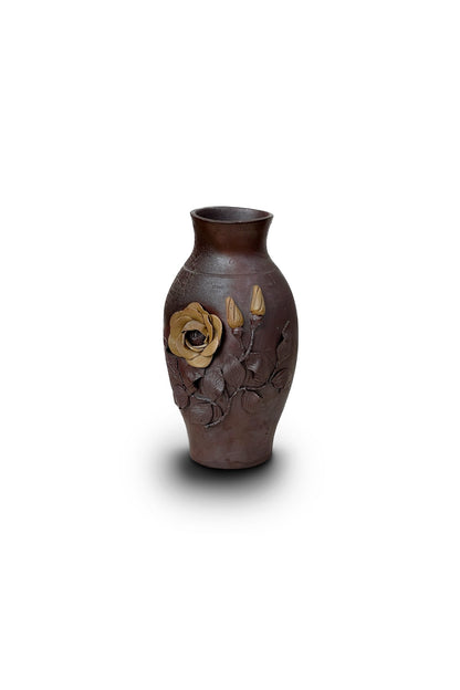 1944 Normandy France Handmade Pottery Vase