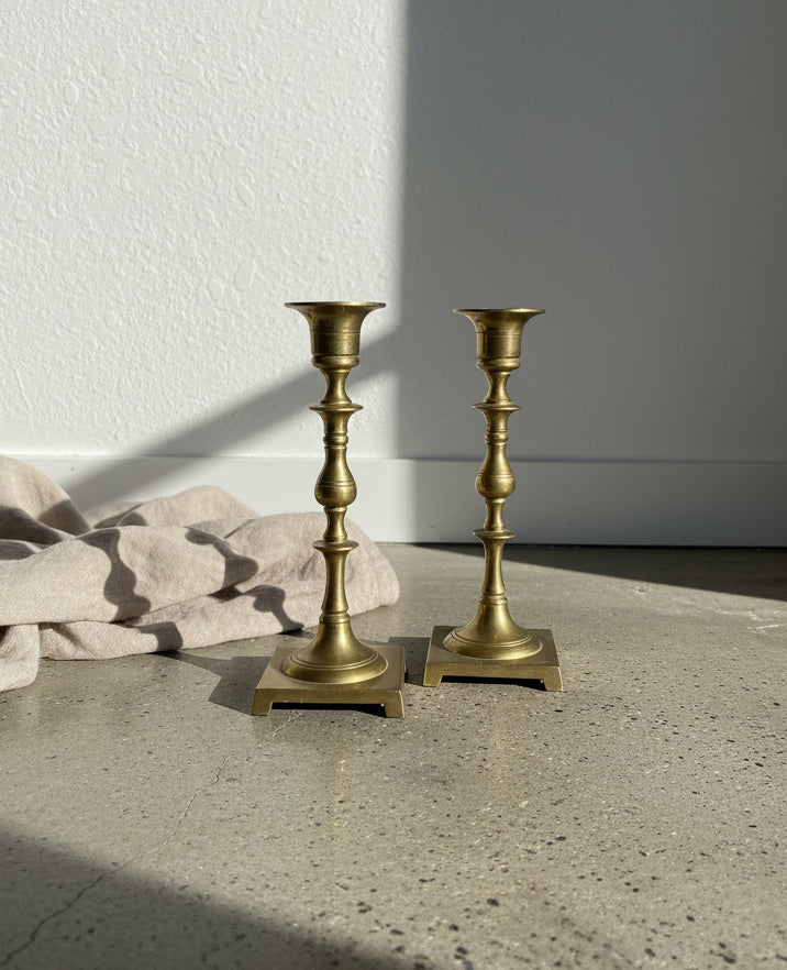 The Brass Tiered Column Pair No. 21