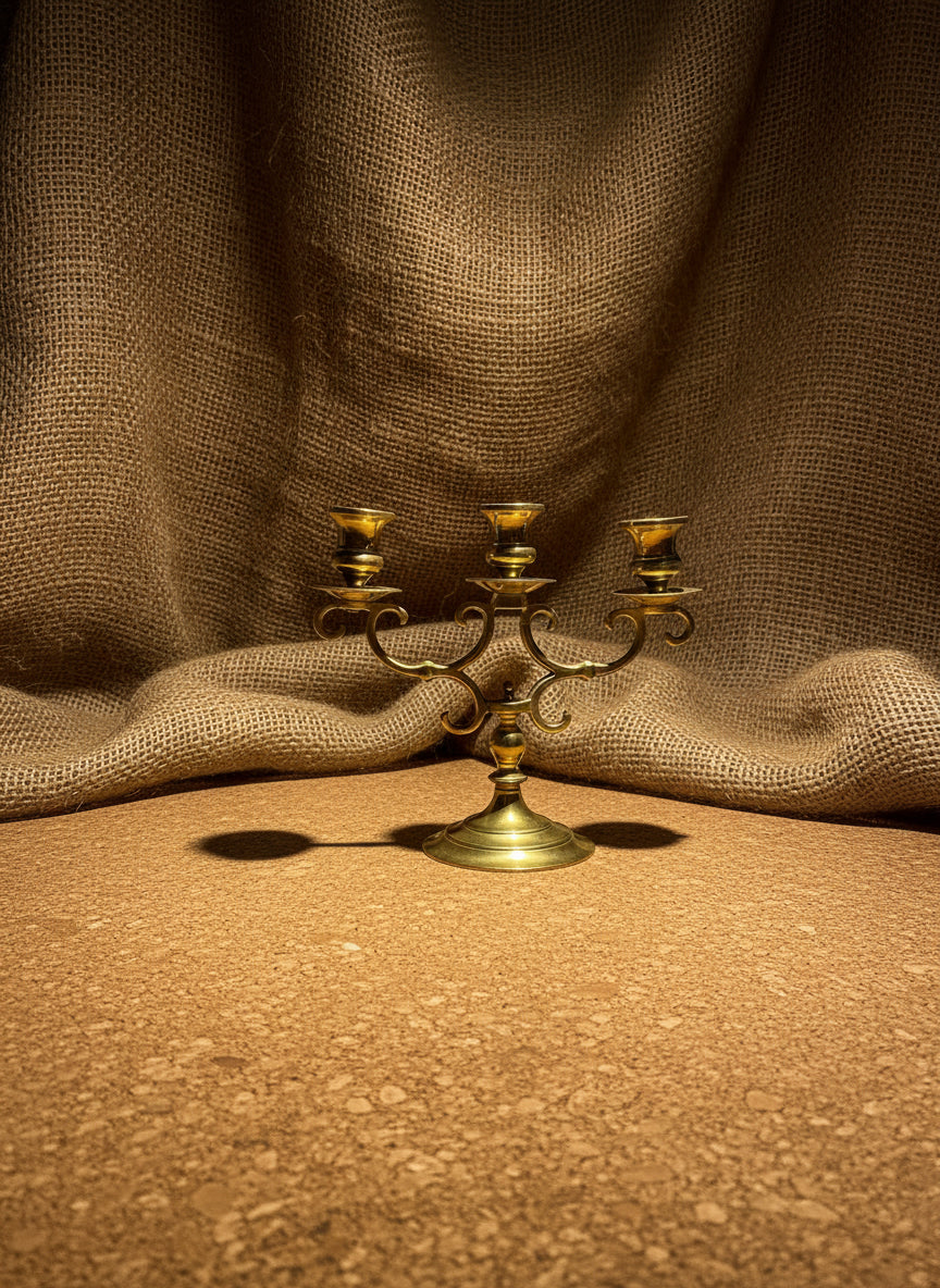 The Brass Parlor Candelabra No. 24