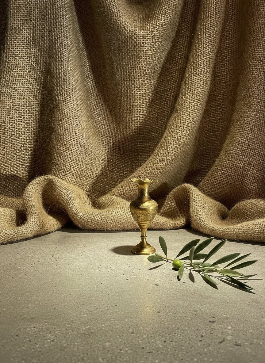 The Brass Petite Etched Vase No. 28