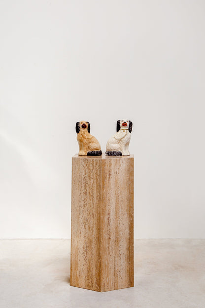 Victorian Pair of Staffordshire Dog Figurines