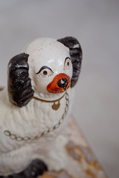 Victorian Pair of Staffordshire Dog Figurines