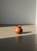 Handcrafted Miniature Terracotta Pot Vessel – Rustic Wheel-Thrown Clay Accent