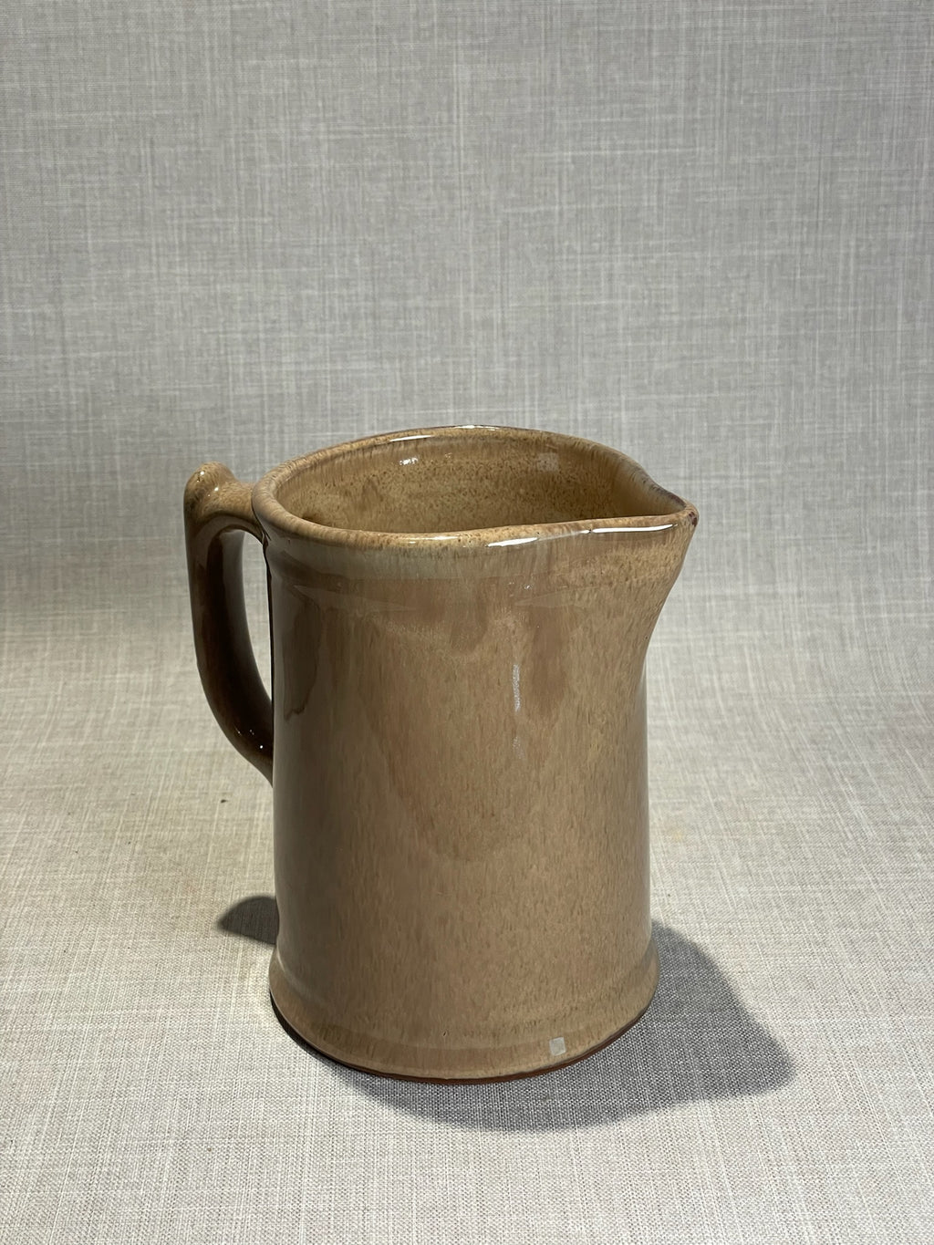 Hearthstone Pitcher Candle – Rustic Handcrafted Ceramic Vessel
