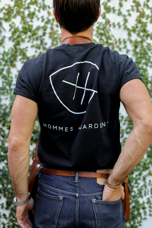 Hommes + Gardens Black Short Sleeve