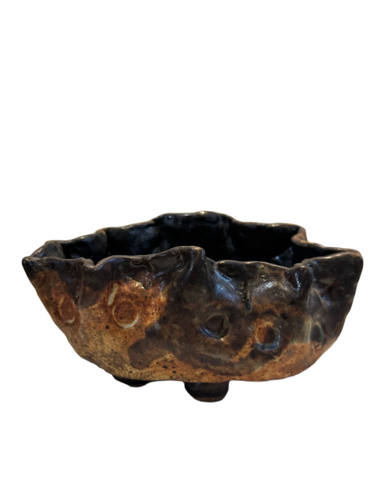 Handmade Freeform Studio Pottery Vase – Sculptural Ceramic Art Piece