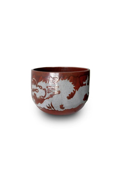 Asian Style Ceramic Pot by Gay Schempp