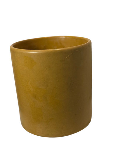 Rare Vintage Gainey Ceramics Planter – Ochre Yellow, Mid-Century Modern Pot