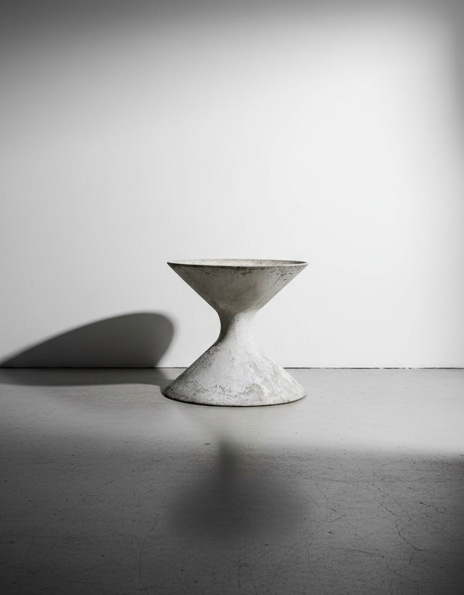 Willy Guhl 'Diabolo' Planter (1960's) (20")