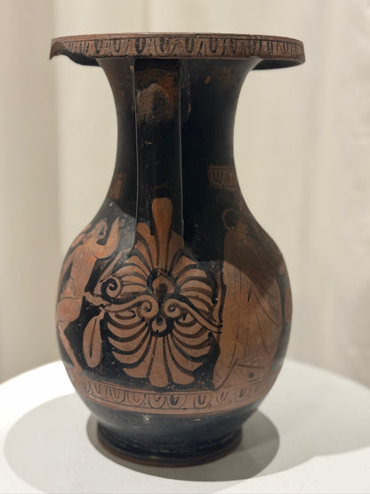 Ancient Greek Red-Figure Terracotta Pelike (Jar), 5th–4th Century BCE