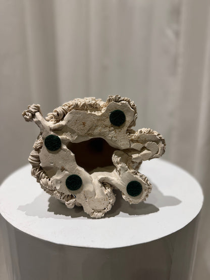 Vintage Mid-Century Ceramic Spaghetti Poodle Figurine