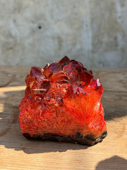 Burnt Orange Quartz Specimen