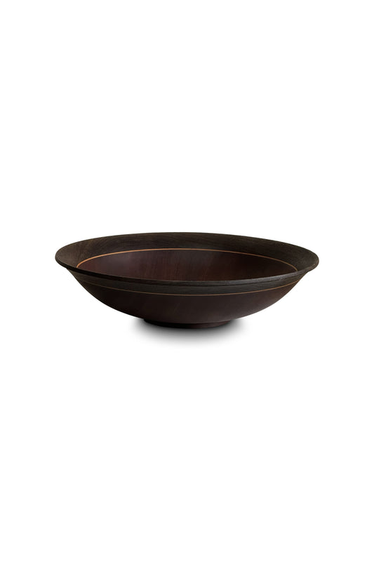 Vintage Mahogany Wooden Bowl